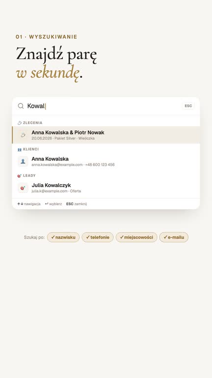 Kadr z filmu Wedflow: ⌘K