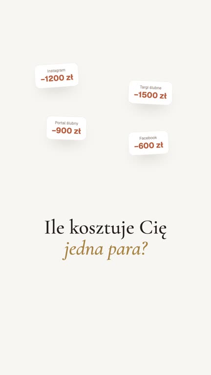 Kadr z filmu Wedflow: Koszty reklamy