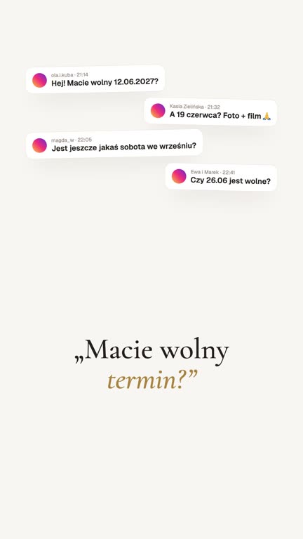 Kadr z filmu Wedflow: Wolne terminy